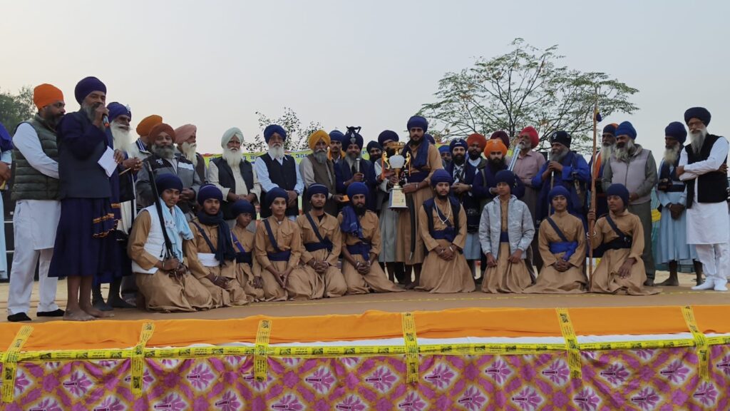Prize Distribution at Second Gatka Cup in Village Raowal