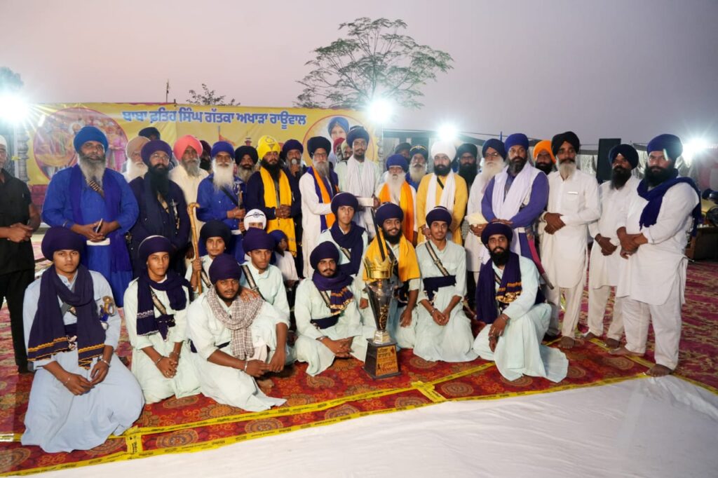 Prize Distribution at First Gatka Tournament Village Raowal