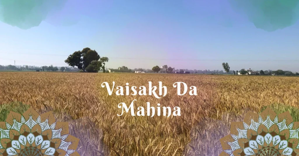 Vaisakh Da Mahina