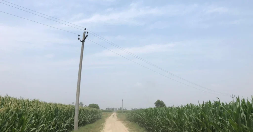 Hot Day During Jeth Month in Village Raowal