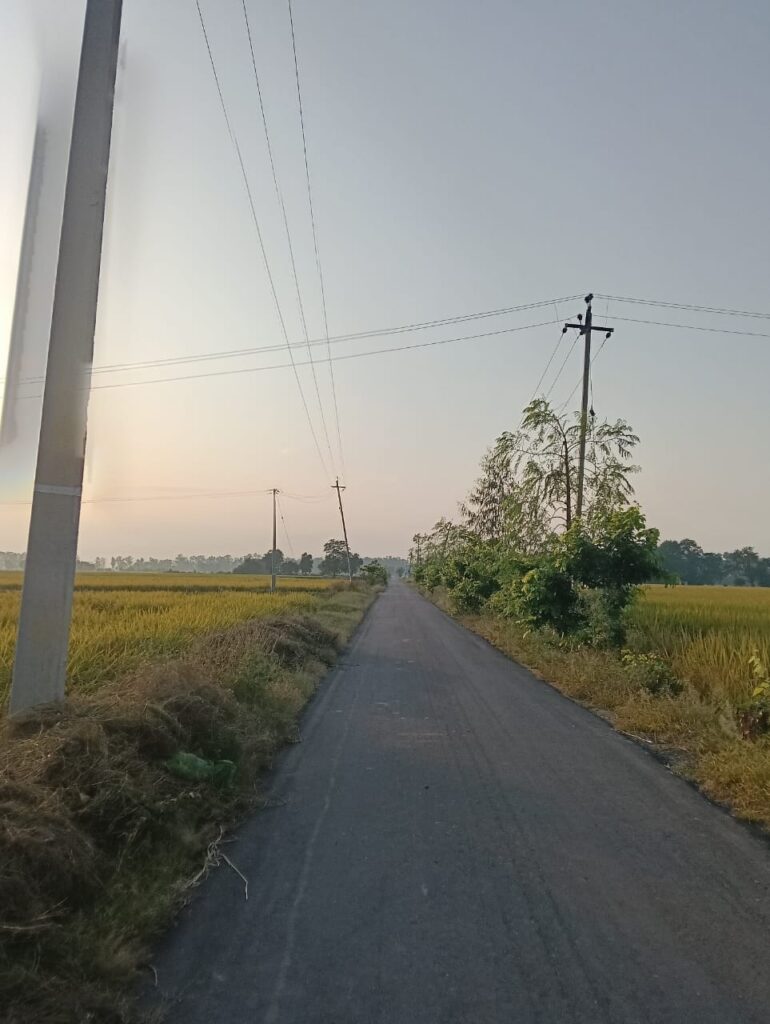 Evening View During Katak Month