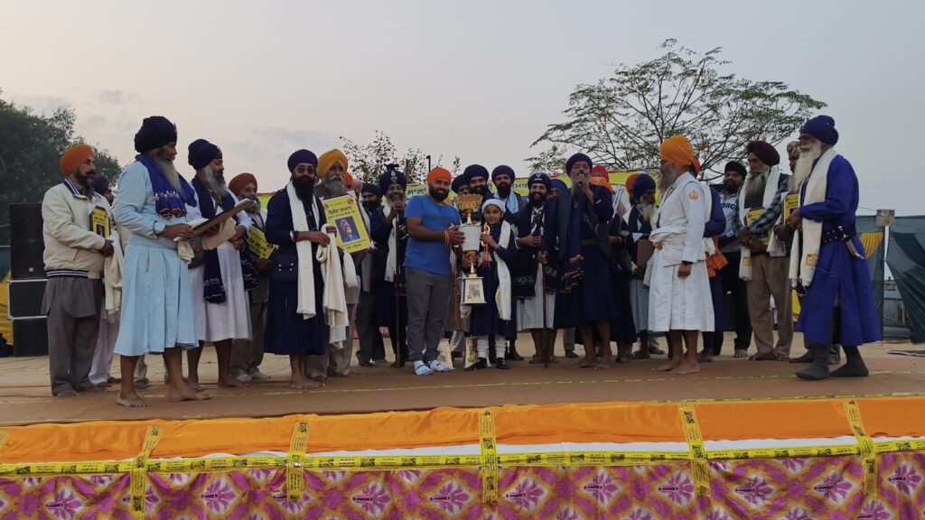 Prize Distribution at Second Gatka Cup in Village Raowal