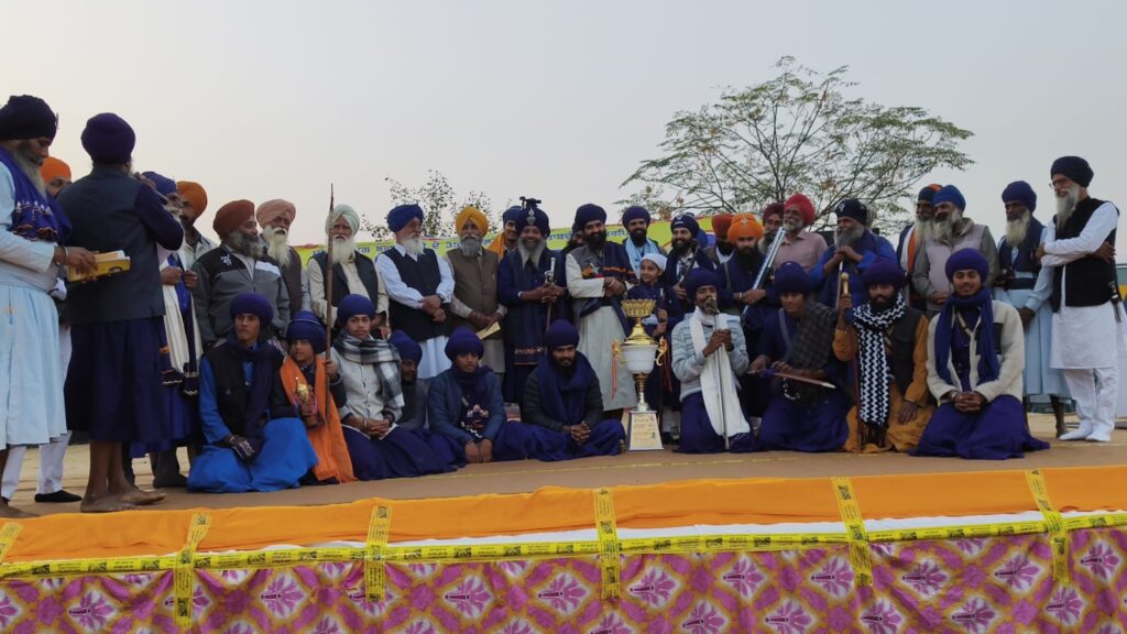 Prize Distribution at Second Gatka Cup in Village Raowal