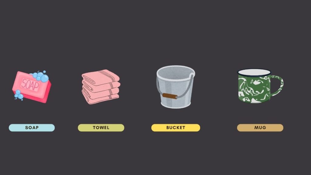 Bathroom Items in Punjabi