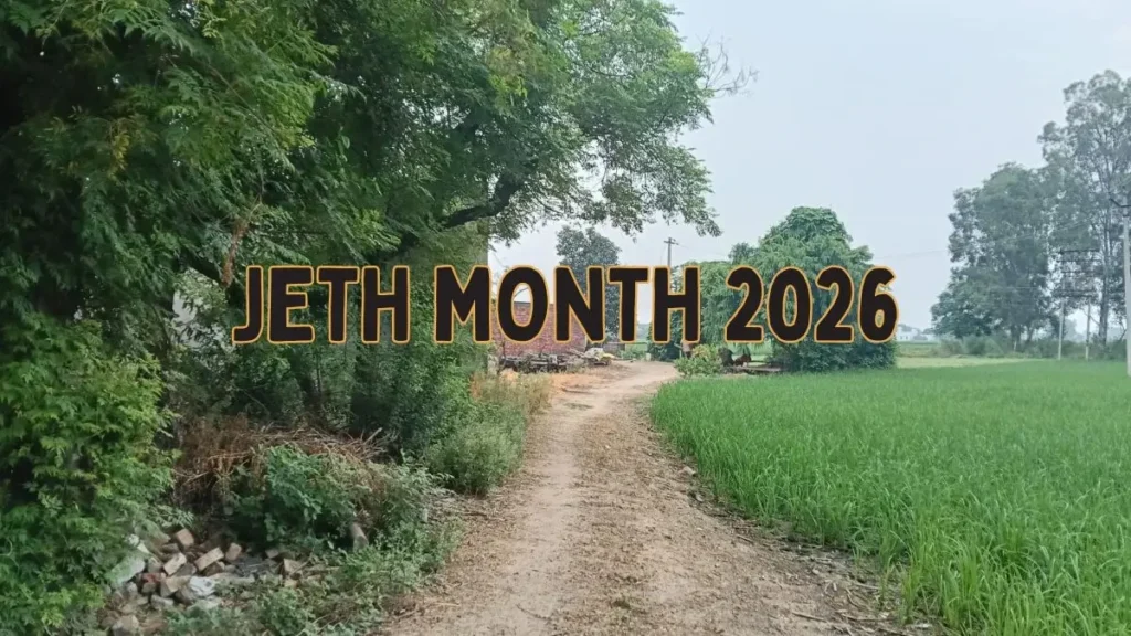 Jeth Month 2026