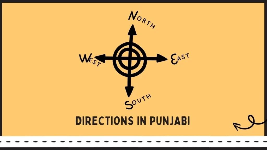Direction Names in Punjabi