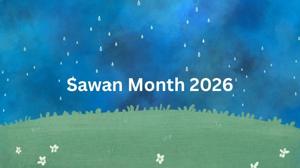 How Many Mondays Are There in Sawan 2026