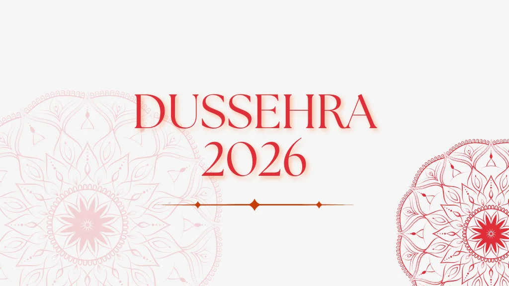 When is Dussehra in 2026